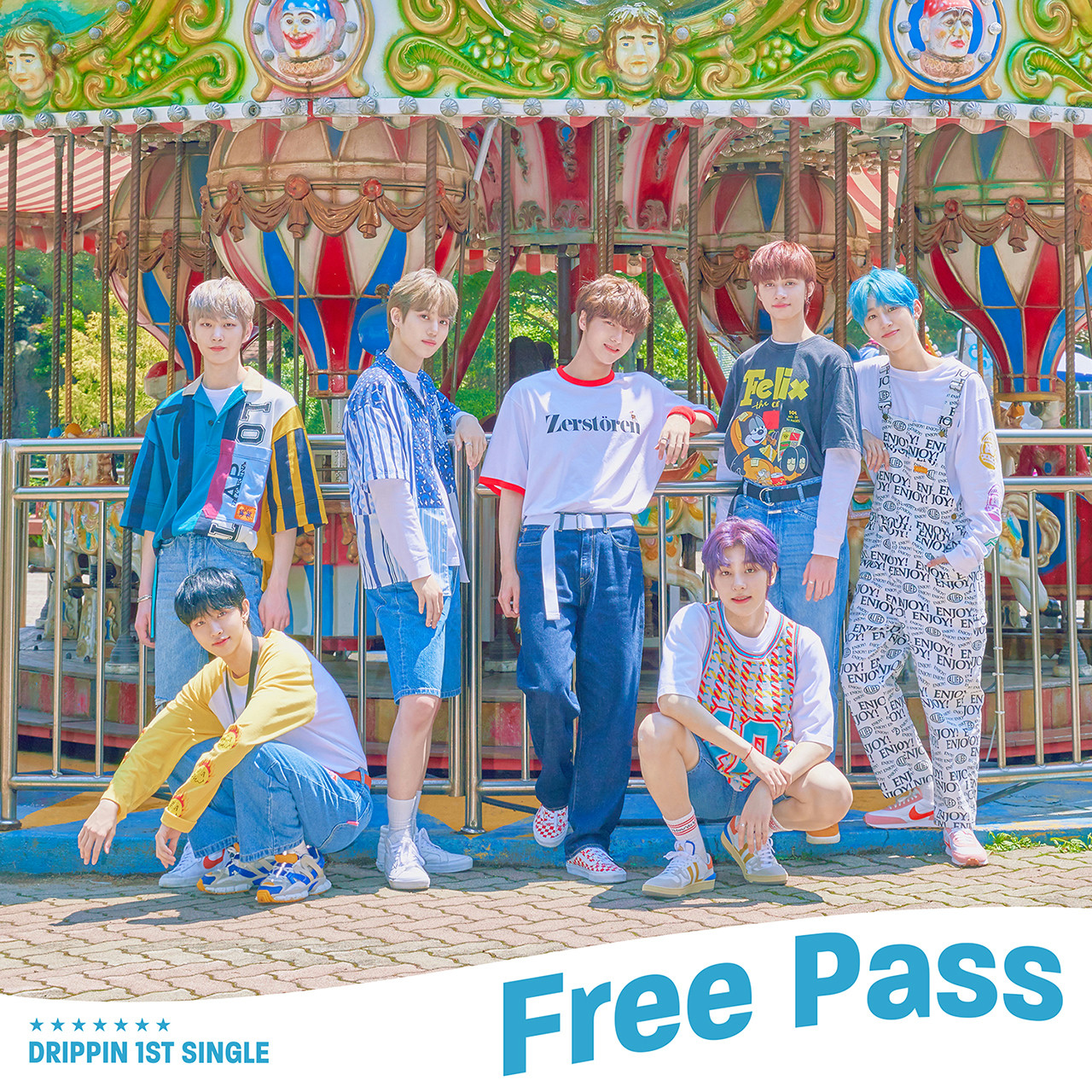 1st SINGLE『Free Pass』 - DRIPPIN JAPAN OFFICIAL FANCLUB 【DREAMIN 