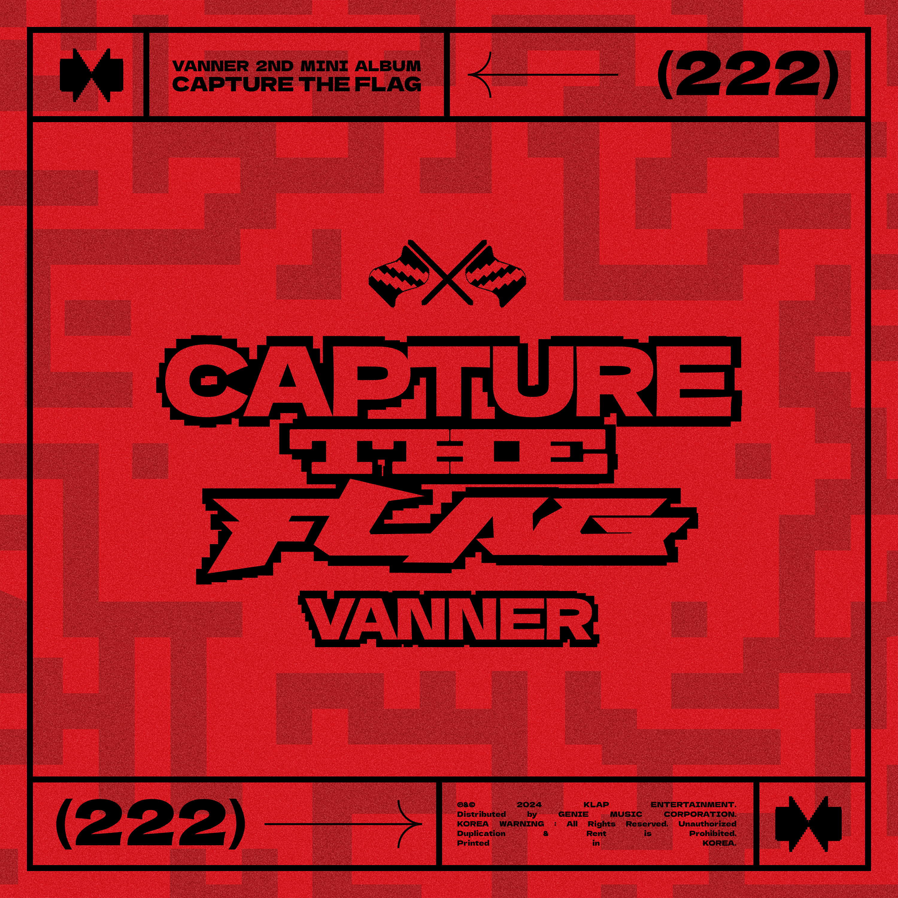 2ND MINI ALBUM <CAPTURE THE FLAG> - VANNER JAPAN OFFICIAL