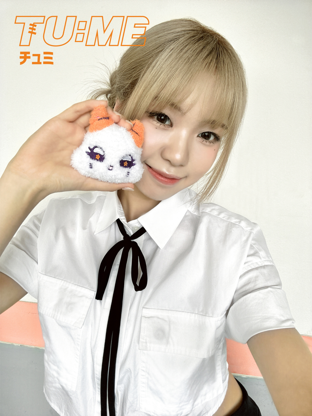 ME:I ミーアイ グッズ おすわりミャイ ミャヤネ トレカ付 高見文寧 ぬい ME:I ミーアイ グッズ おすわりミャイ トレカ付 高見文寧