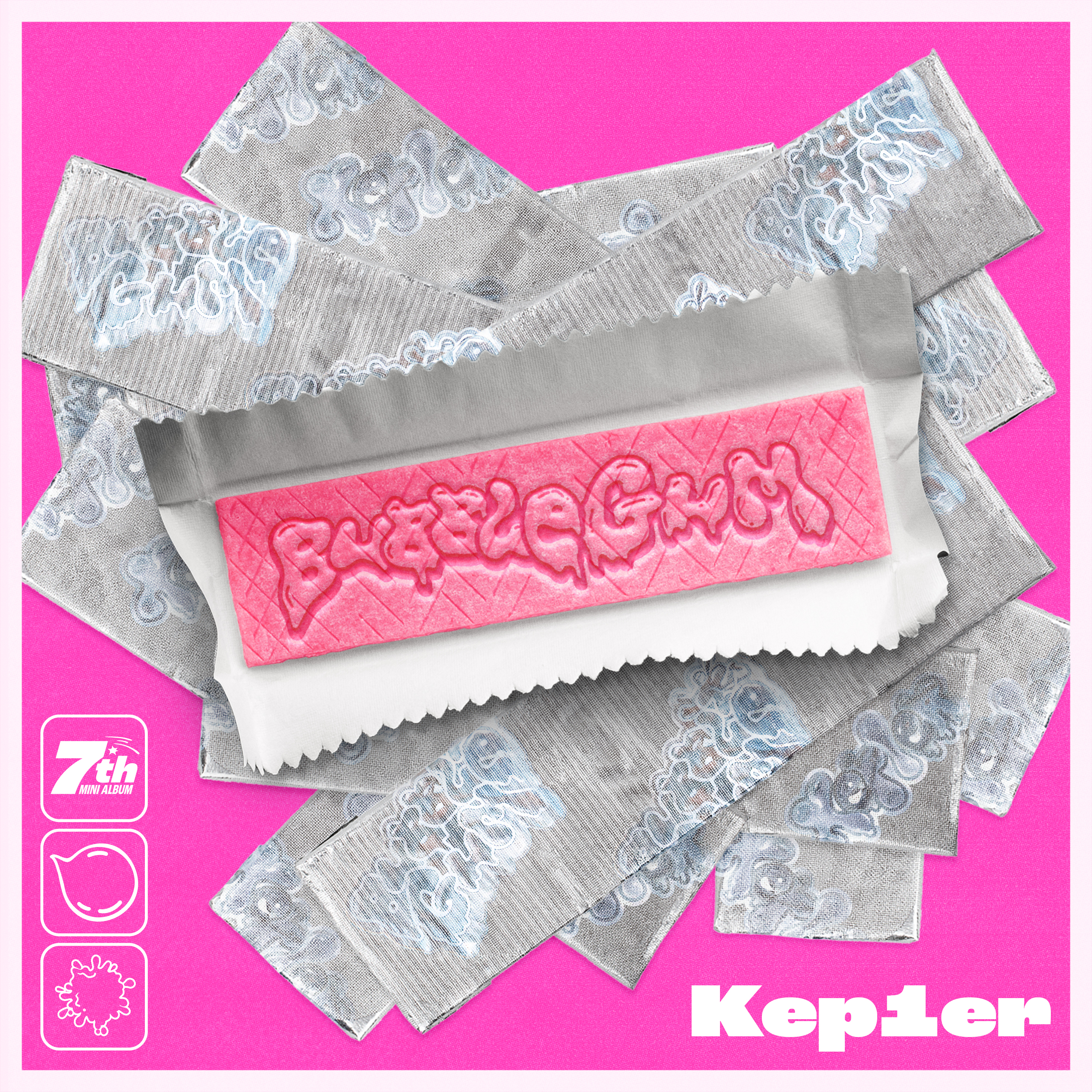 Kep1er アルバム jp.ktown4u.com : Kep1er - ミニアルバム7集 [BUBBLE GUM