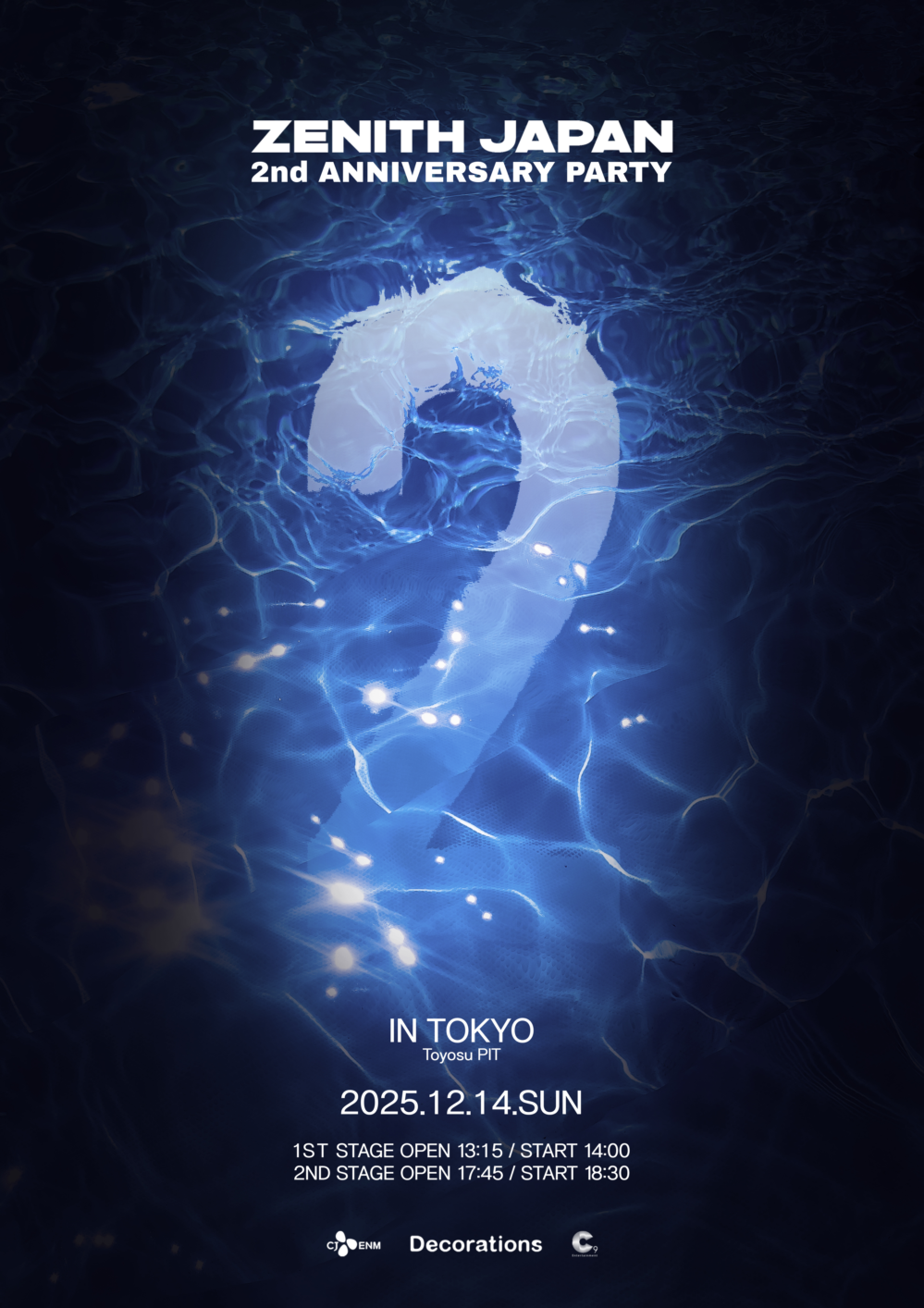 ZENITH JAPAN 2nd ANNIVERSARY PARTY 詳細決定 & FC先行販売のご